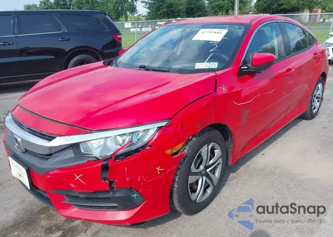 2017 Honda Civic Lx z USA, uszkodzony, nr VIN 2HGFC2F50HH521521